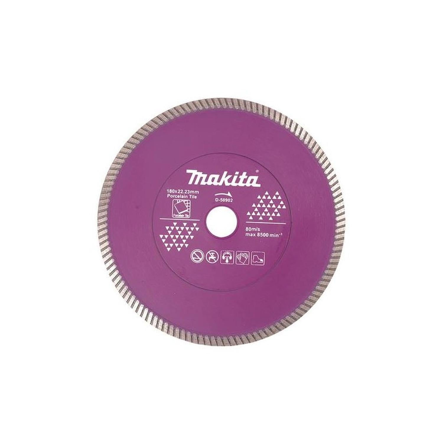 Disco Diamantado Turbo Continuo Porcelanato 7'' - Makita - Herram.cl