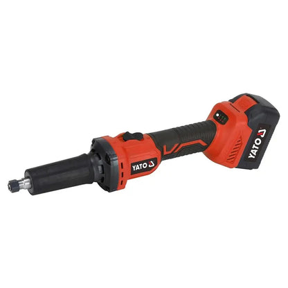 Rectificador Recto 6mm Inalámbrico Yato 18 V 1 Bat. 4 Ah - Herram.cl