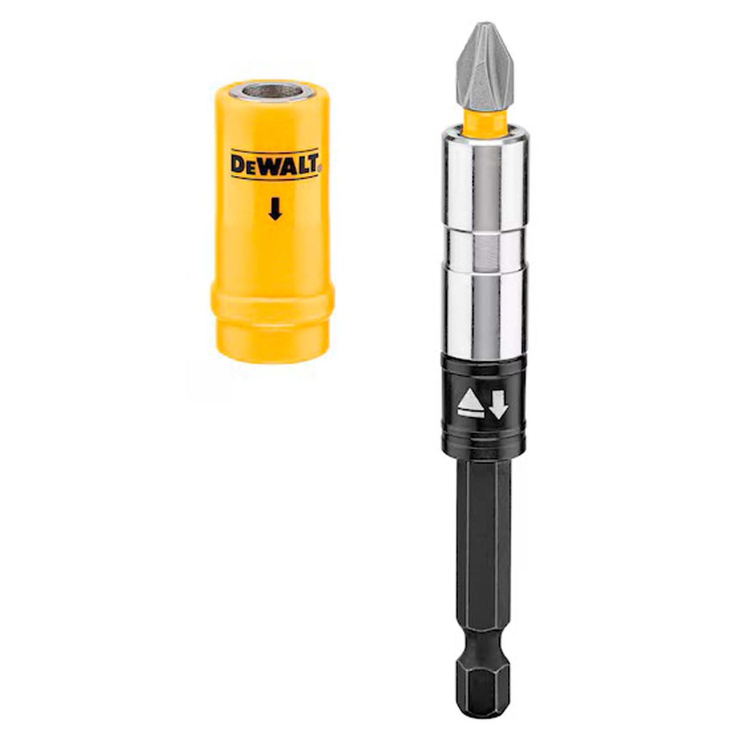 Porta Puntas MAXFIT + 3 Puntas PH2x1'' - DeWALT - Herram.cl