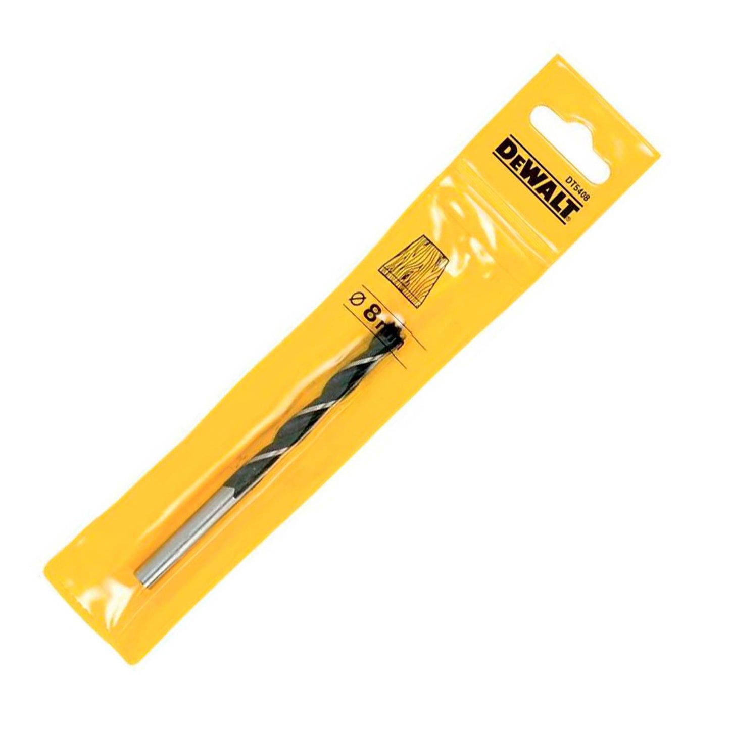Broca 3 Puntas Para Madera 8x120mm - DeWALT - Herram.cl