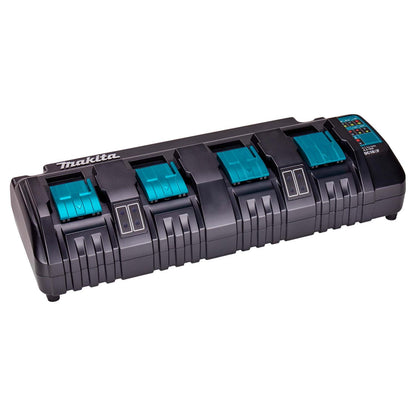 Cargador de baterías Cuádruple 18 V LXT (DC18SF) - Makita - Herram.cl