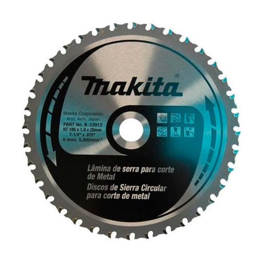 Disco Sierra Para Metal 7 1/4''x1,9x20mm 36 D - Makita - Herram.cl