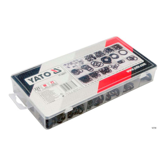 Surtido O-Rings NBR YATO YT-06877 225 Pzs Sellos Goma - Herram.cl