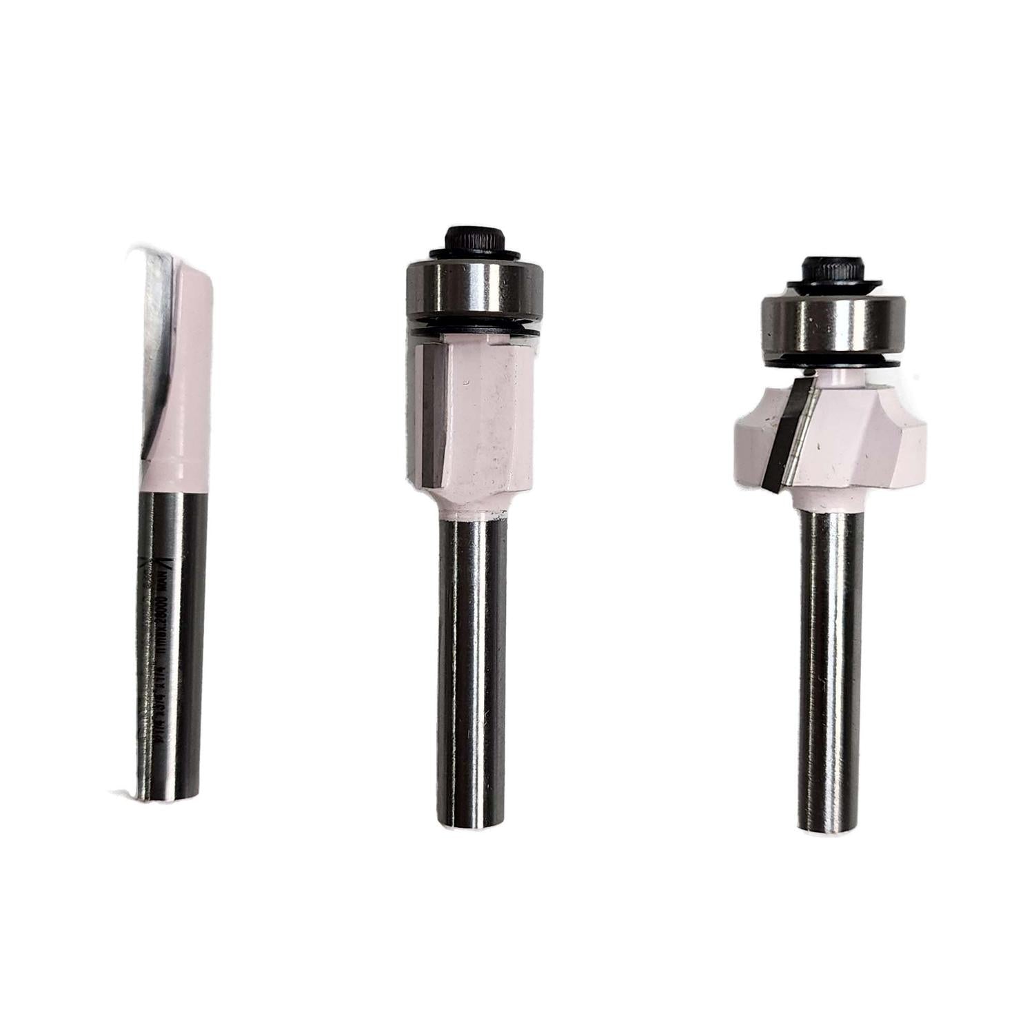 Set Fresas Para Madera Toma 1/4'' / 3 Pzas - Makita - Herram.cl