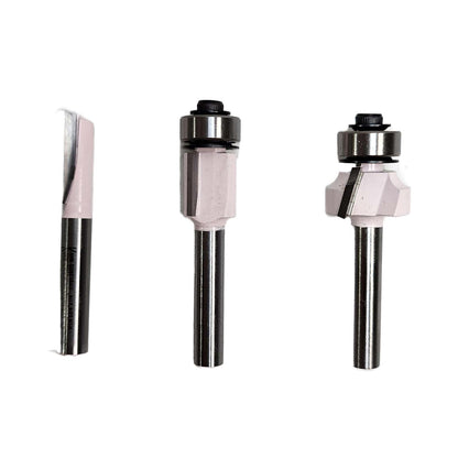 Set Fresas Para Madera Toma 1/4'' / 3 Pzas - Makita - Herram.cl
