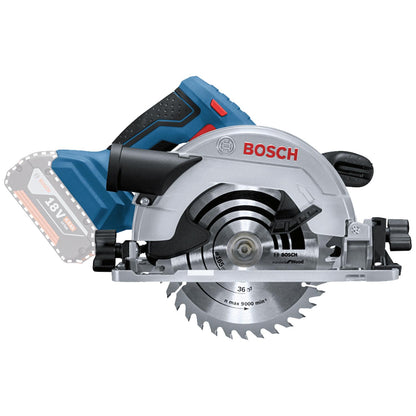 Sierra Circular Inalámbrica Bosch GKS 18V - 57 sin baterías - Herram.cl