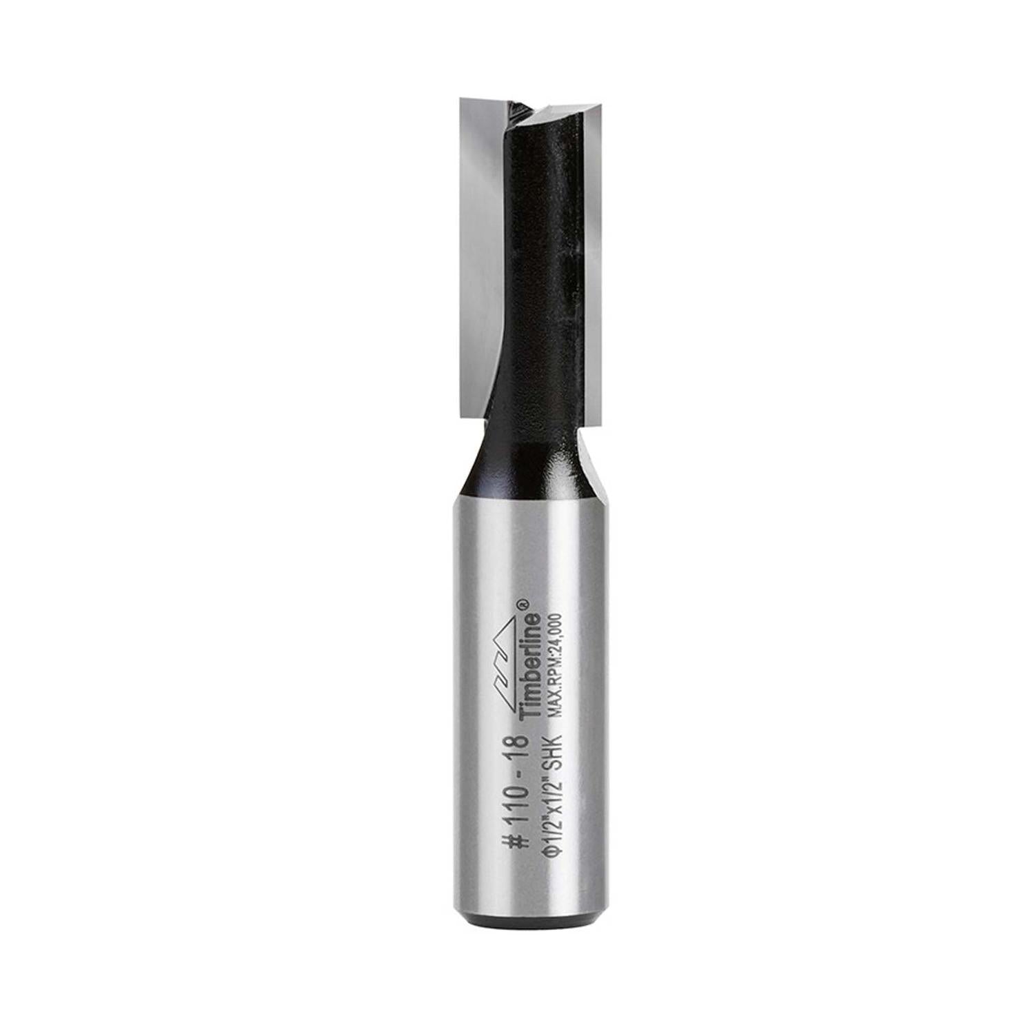 Fresa Recta 2 Filos 1/2''x1'' Toma 1/2'' - Timberline - Herram.cl