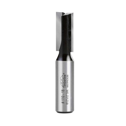 Fresa Recta 2 Filos 1/2''x1'' Toma 1/2'' - Timberline - Herram.cl