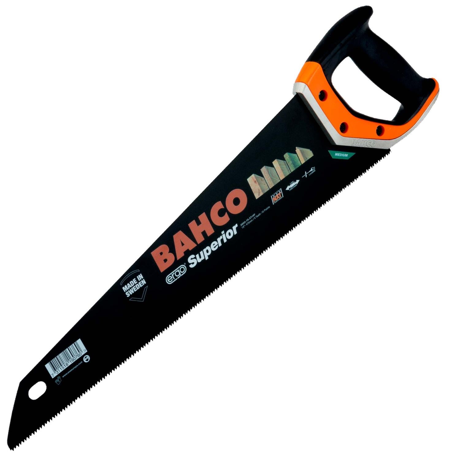 Kit Serrucho Superiro Ergo 19'' + Martillo 16 Oz - Bahco - Herram.cl