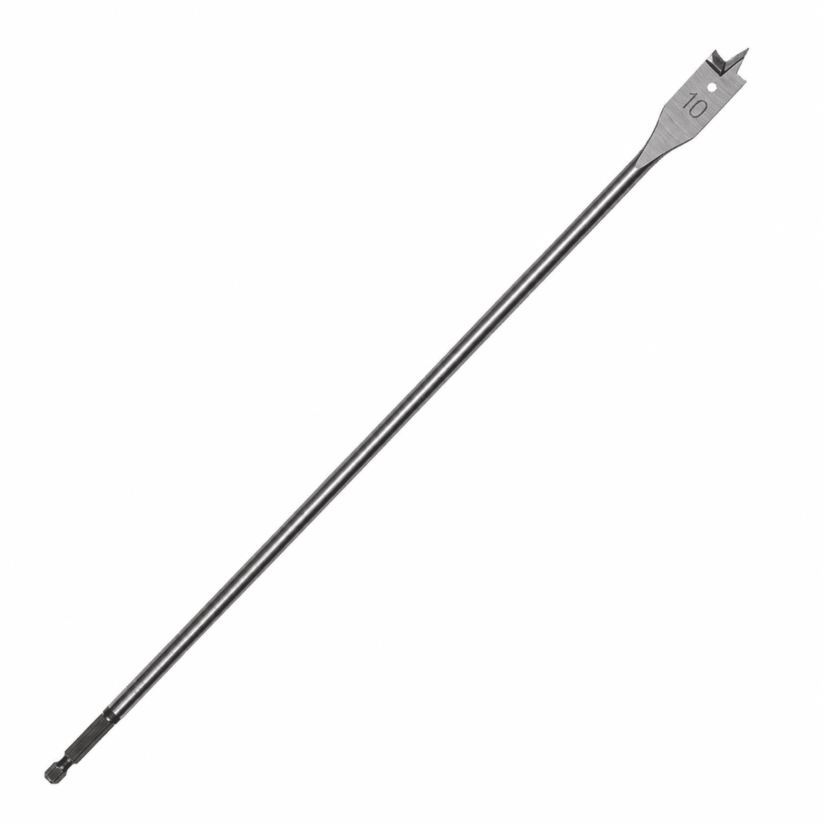Broca paleta larga 3 puntas 10x400mm Toma Hex. 1/4'' - Bahco - Herram.cl
