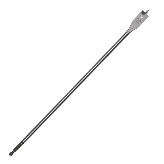 Broca paleta larga 3 puntas 10x400mm Toma Hex. 1/4'' - Bahco - Herram.cl