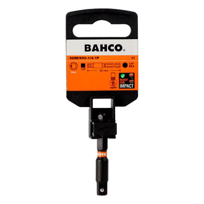 Adaptador Cuadrante Impacto 1/4'' A 1/4''x50mm - Bahco - Herram.cl