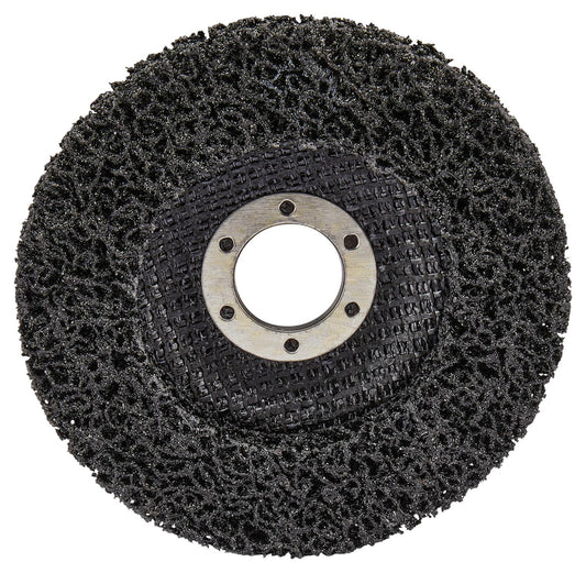 Disco De Limpieza Negro Respaldo Fibra 4 1/2'' - Makita - Herram.cl