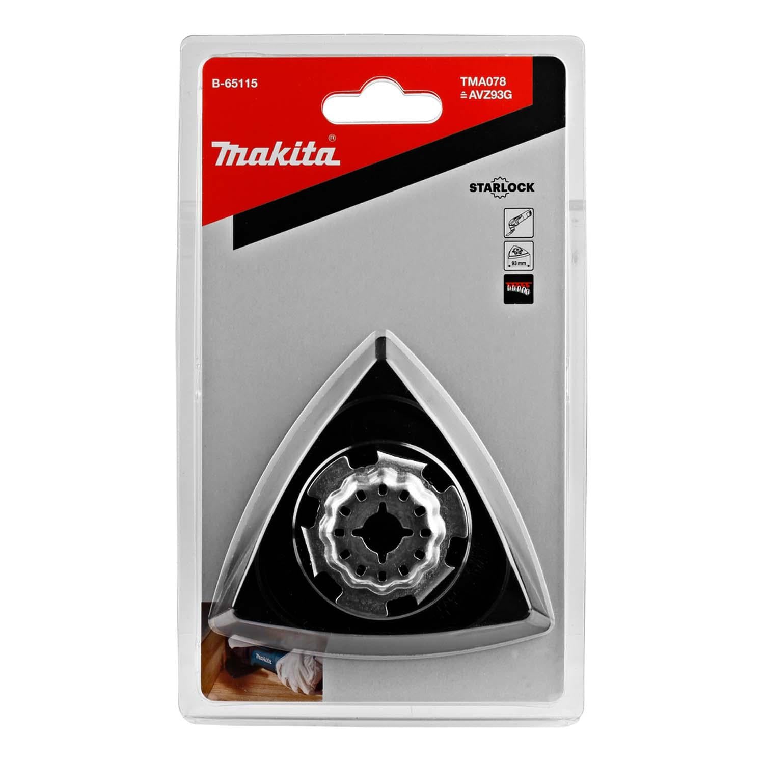 Soporte Para Lija con Velcro Toma Starlock - Makita - Herram.cl