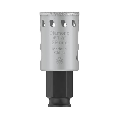 Copa Diamantada PRO Tile Power Change 29mm (1-1/8'') - Bosch - Herram.cl