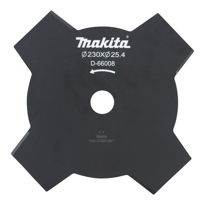 Cuchilla Metal 4 Puntas Et 230x25,4x1,8mm Makita D - 66008 - Herram.cl