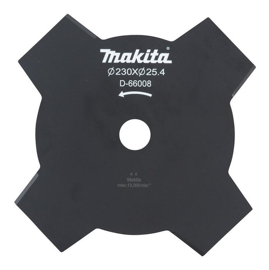 Cuchilla Metal 4 Puntas Et 230x25,4x1,8mm Makita D - 66008 - Herram.cl