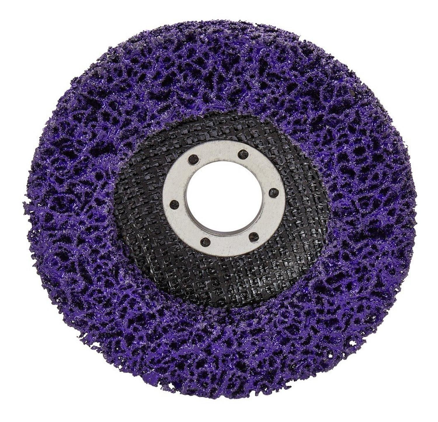Discos Limpiador Fibra Morado 115mm (4 - 1/2) Makta B - 29016 - Herram.cl