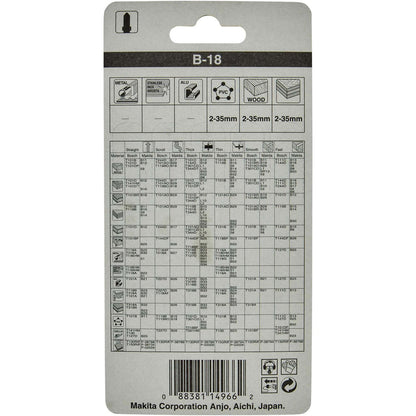 Hoja De Calar HCS 77mm Madera, plástico Curvo 5 Pzas - Makita - Herram.cl
