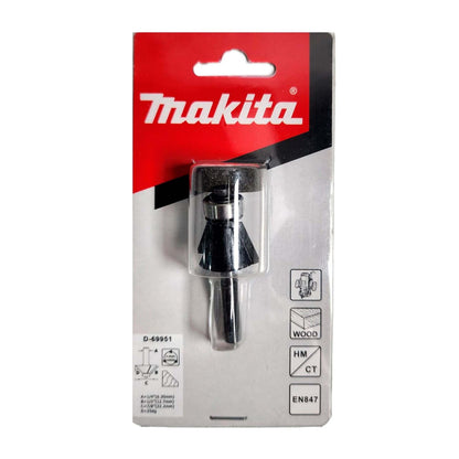 Fresa De Biselar C/Rod. 25°x7/8''x1/2'' Toma 1/4'' - Makita - Herram.cl