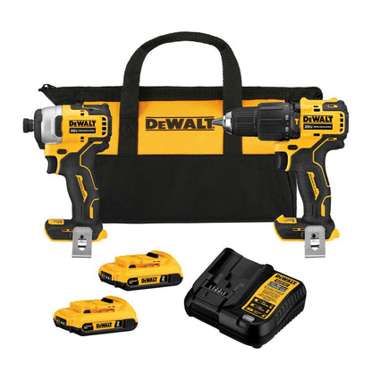 Kit ATOMIC Taladro Perc. + Atornillador DeWALT DCK279D2 - B2 - Herram.cl