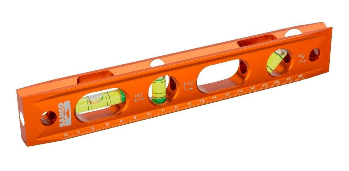 Nivel Aluminio Torpedo 9'' - Bahco - Herram.cl