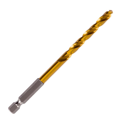 Broca Metal HSS - TiN 6x110mm (Toma Hex. 1/4'') - Makita - Herram.cl