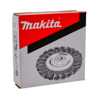 Grata Circular Plana Acero Trenzado 100x0,5mm / M14 - Makita - Herram.cl