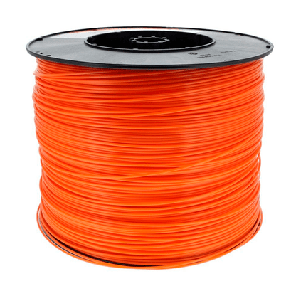 Rollo Nylon Redondo Ø 2,4mm x 1053m Naranjo - Stihl - Herram.cl