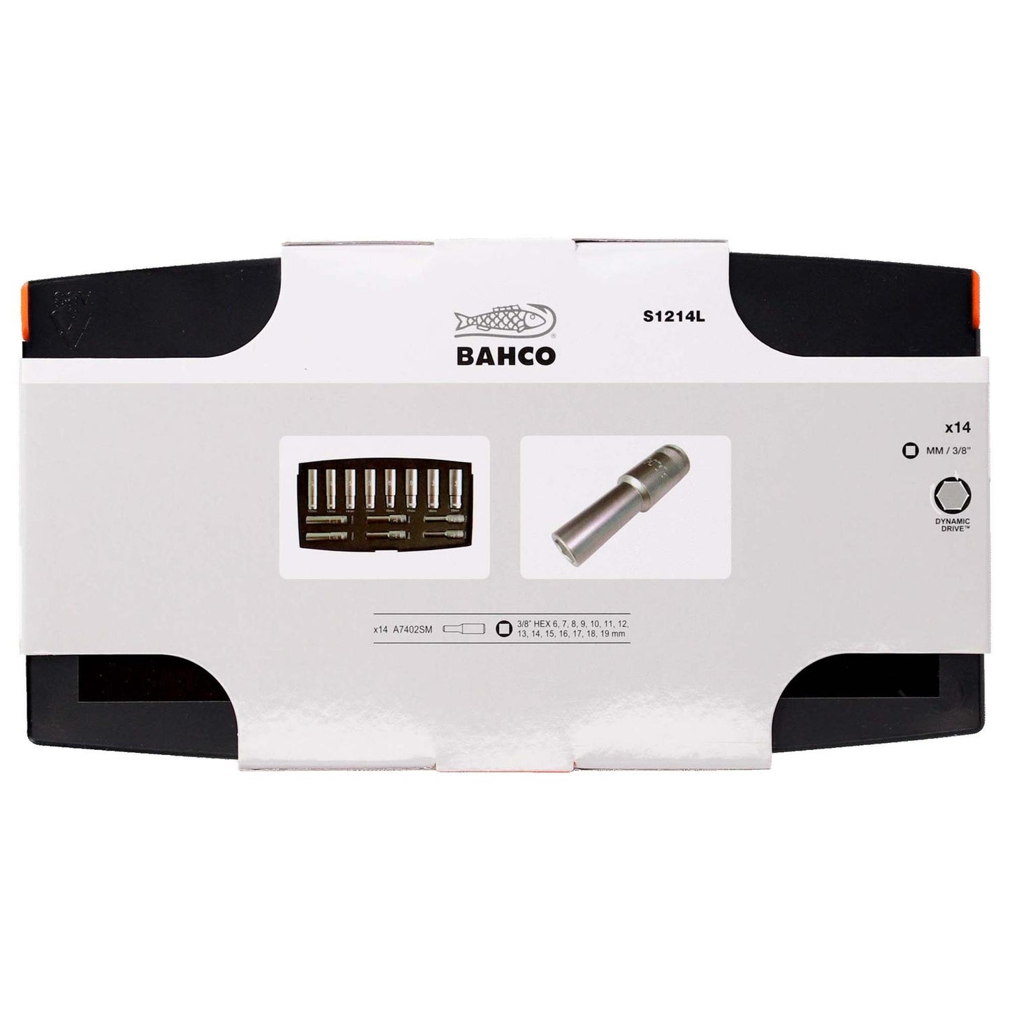Juego de Dados Largos 3/8'' 14 Pzas - Bahco - Herram.cl