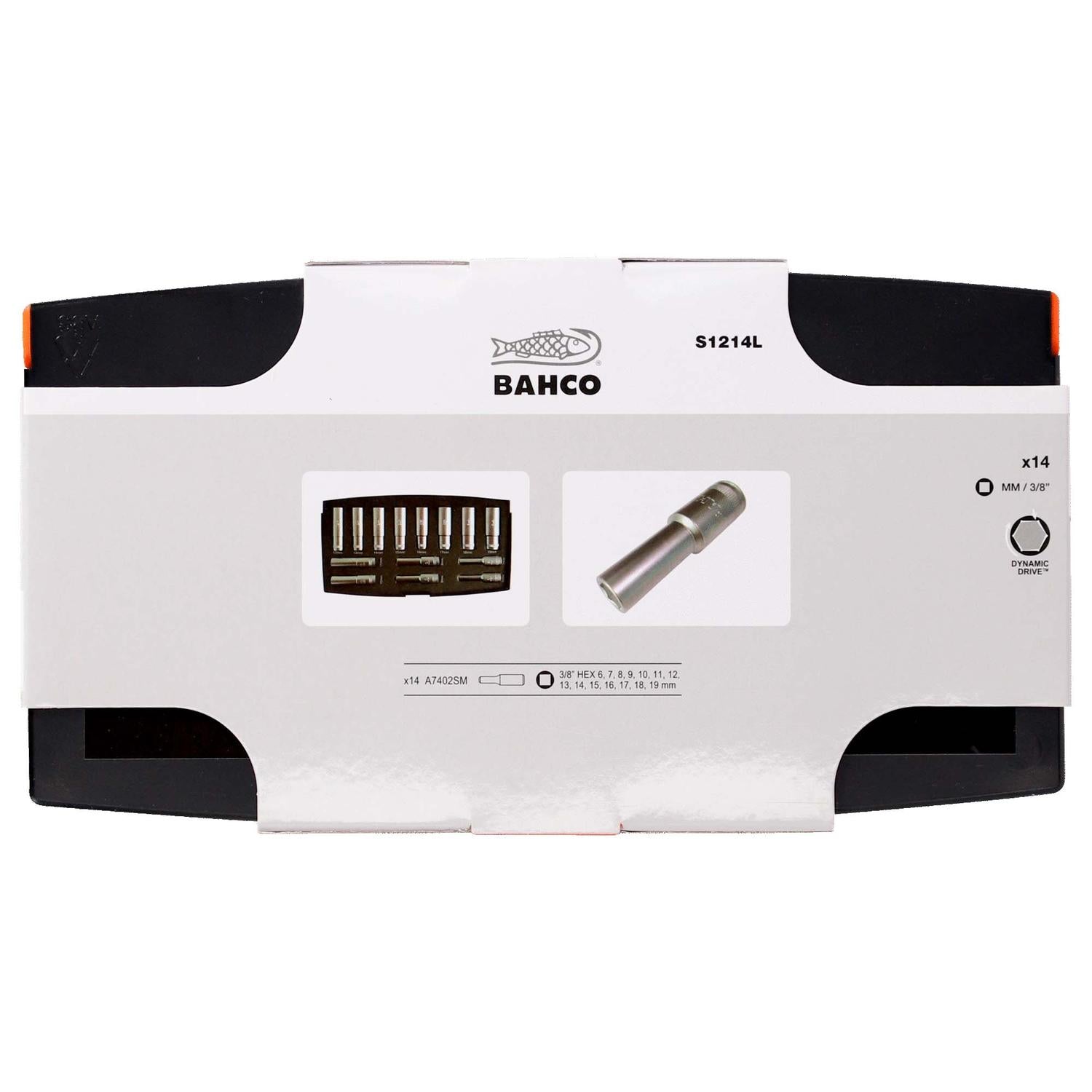 Juego de Dados Largos 3/8'' 14 Pzas - Bahco - Herram.cl