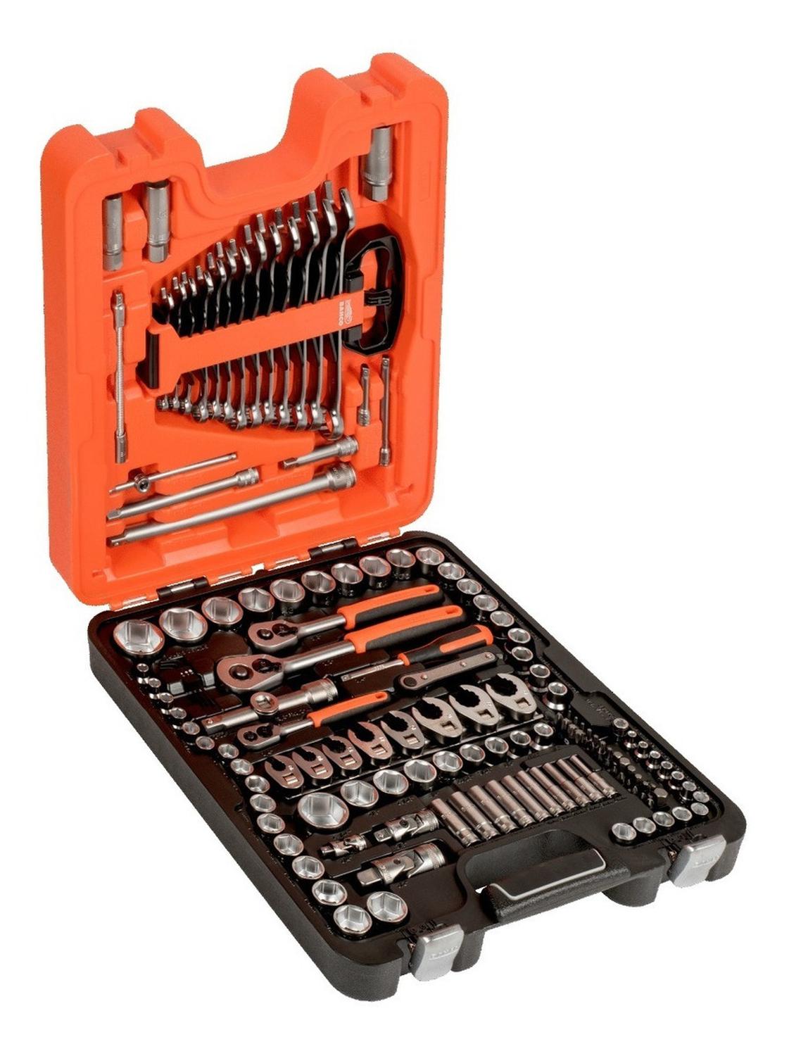 Juego De Dados De 1/4'' , 3/8'' Y 1/2'', 138 Piezas - Bahco - Herram.cl