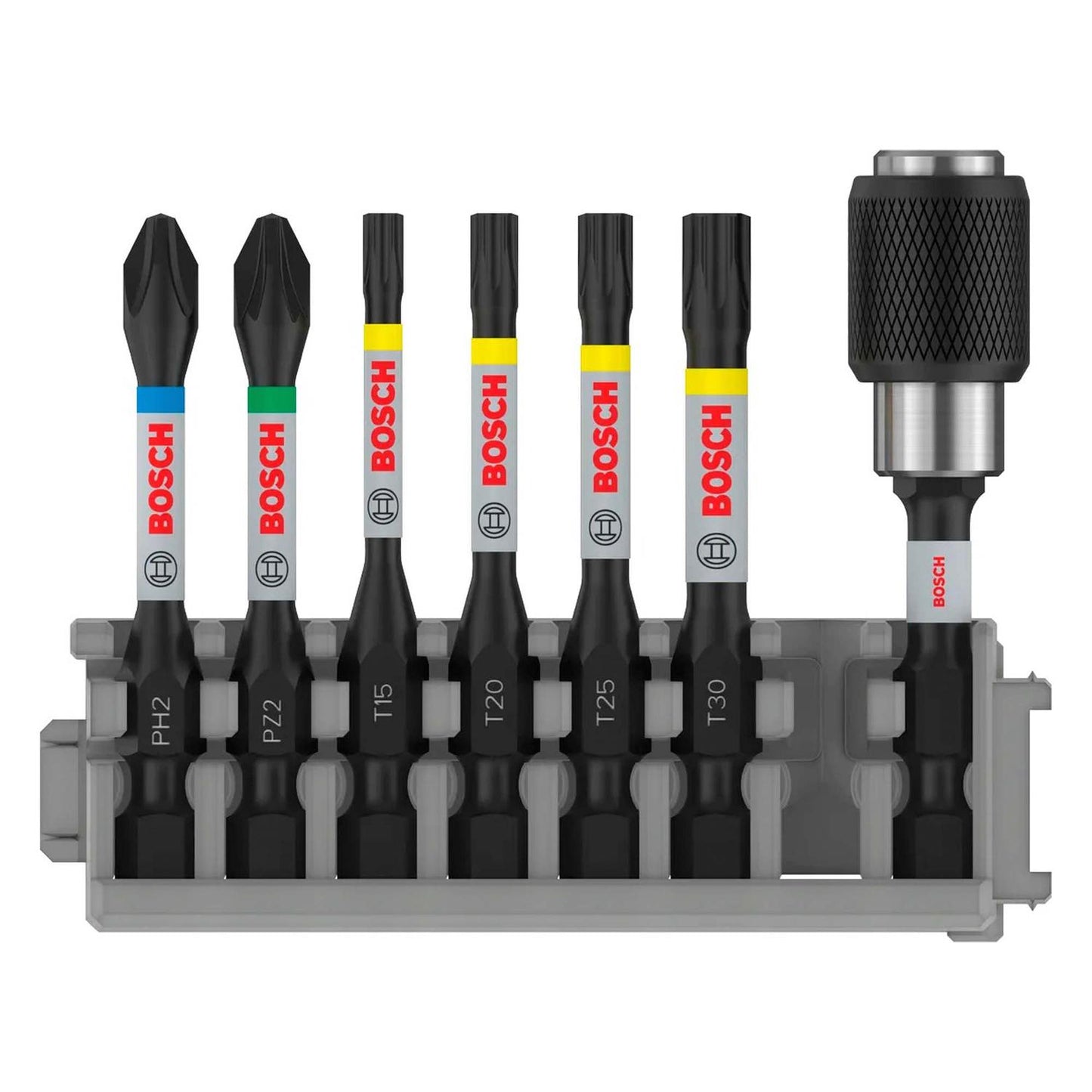 Juego De Puntas PRO Impact 7 Pzas - Bosch - Herram.cl