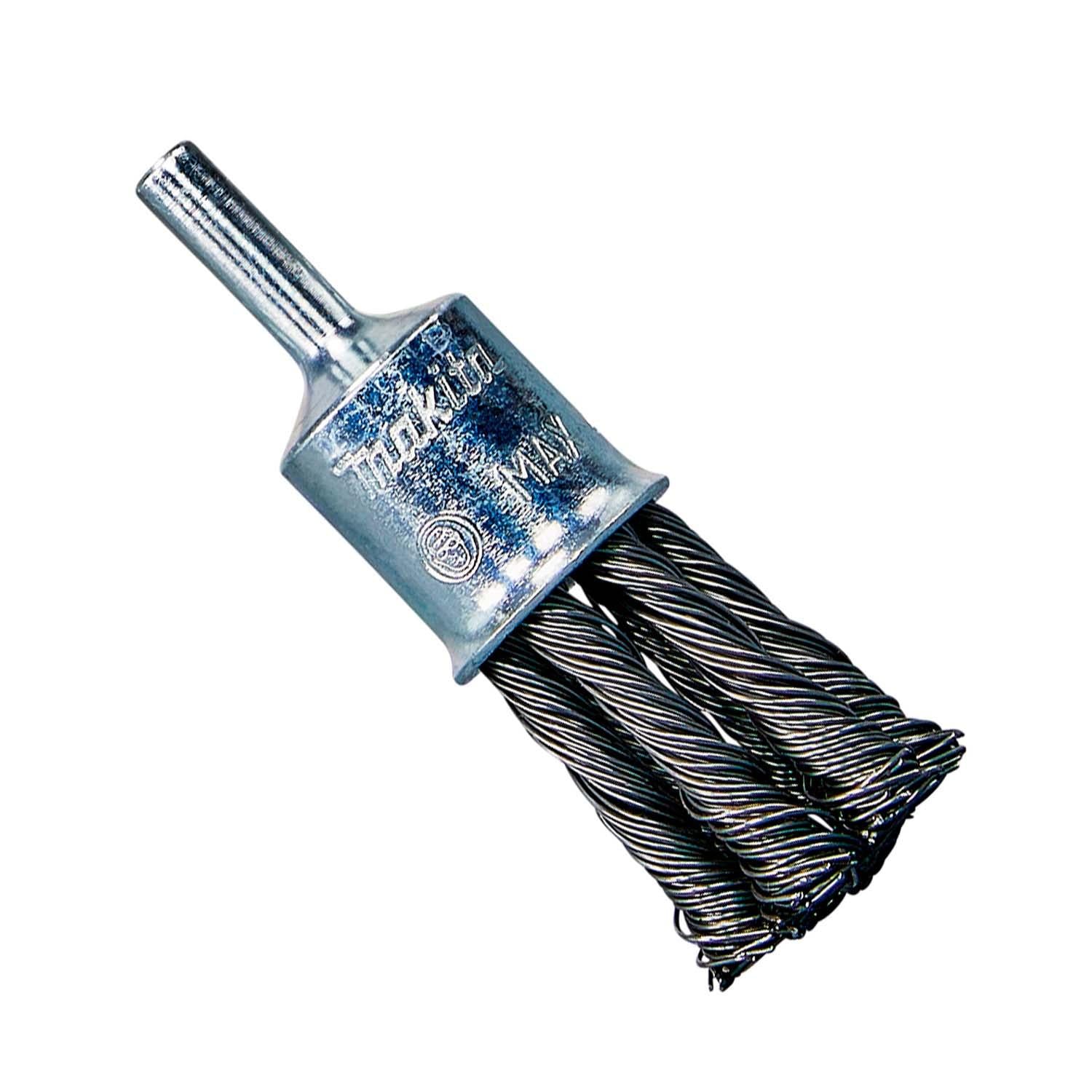 Grata Pincel Acero Trenzado 19mm (3/4'') Toma 1/4'' - Makita - Herram.cl