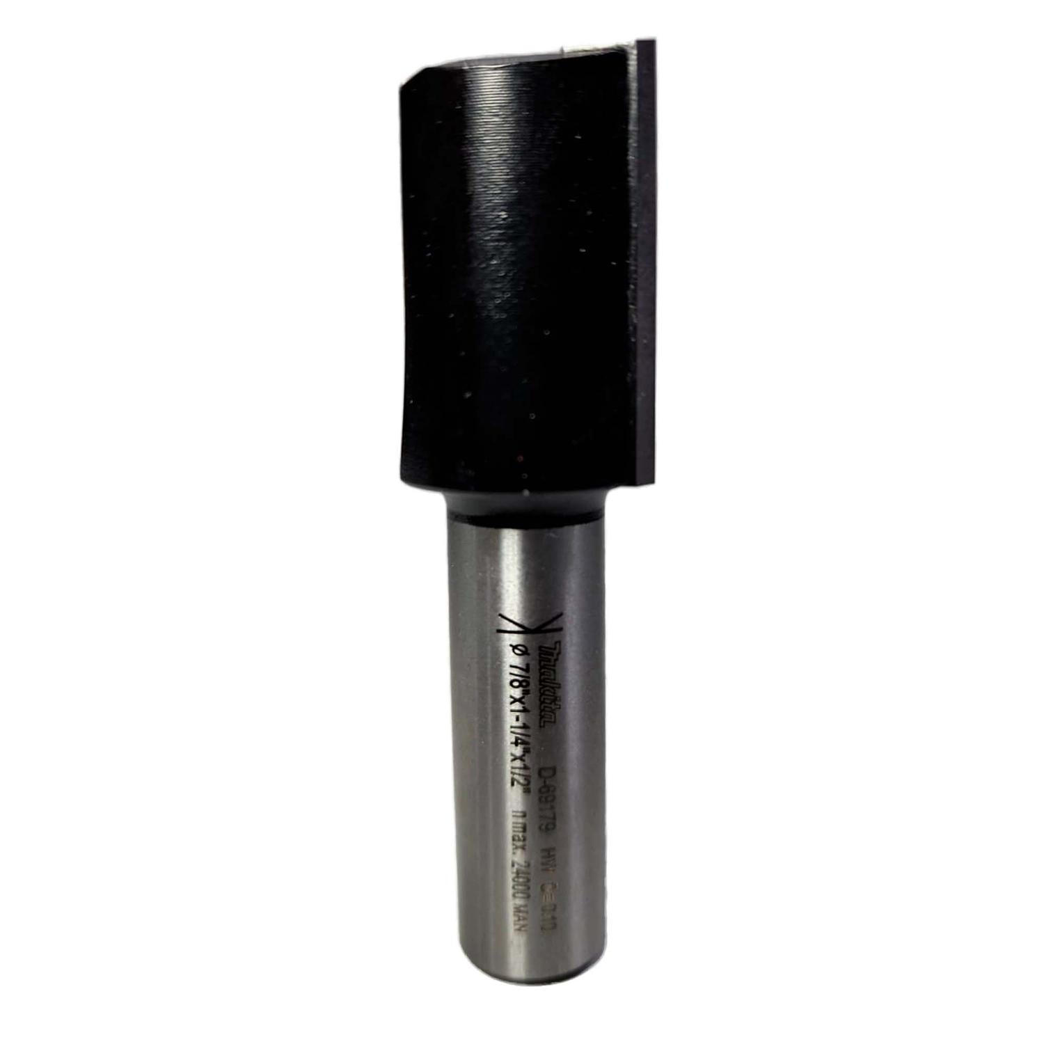 Fresa Recta 2 filos 7/8''x1 - 1/4''x2 - 7/8'' Toma 1/2'' - Makita - Herram.cl