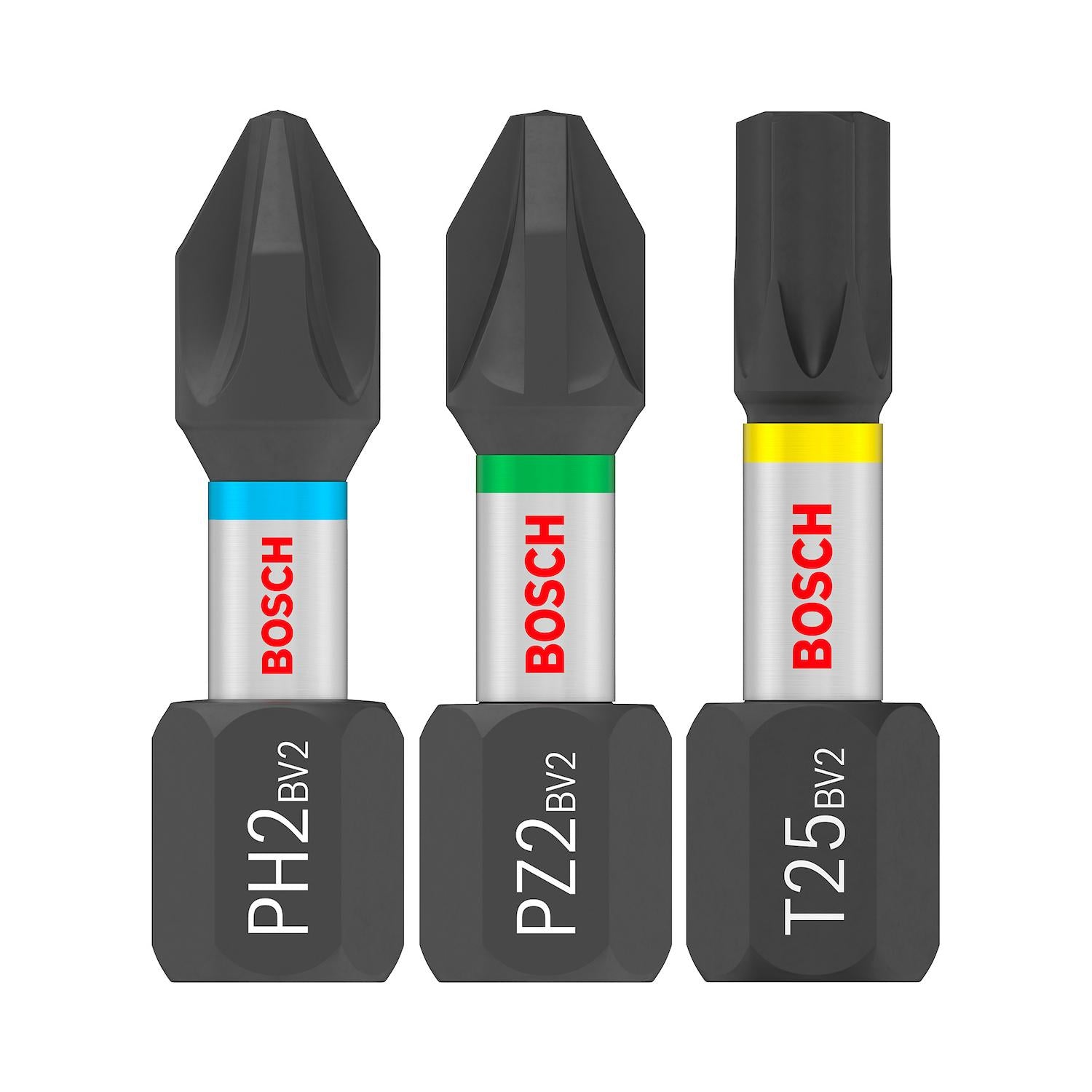 Juego Puntas PRO Impact (PH/PZ/T)x25mm / 25 Pzas - Bosch - Herram.cl