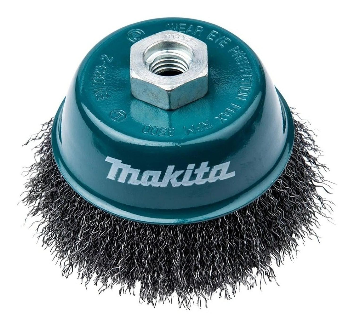 Grata Copa Acero Rizado 100x0,3mm / M14 - Makita - Herram.cl