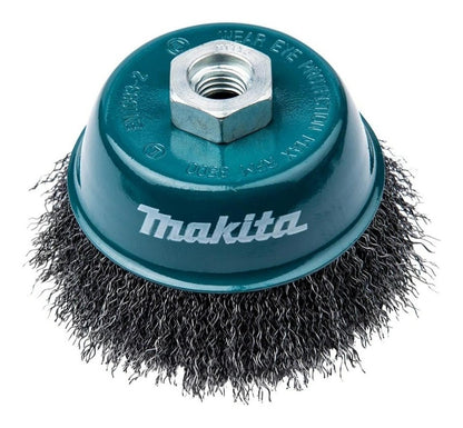 Grata Copa Acero Rizado 100x0,3mm / M14 - Makita - Herram.cl