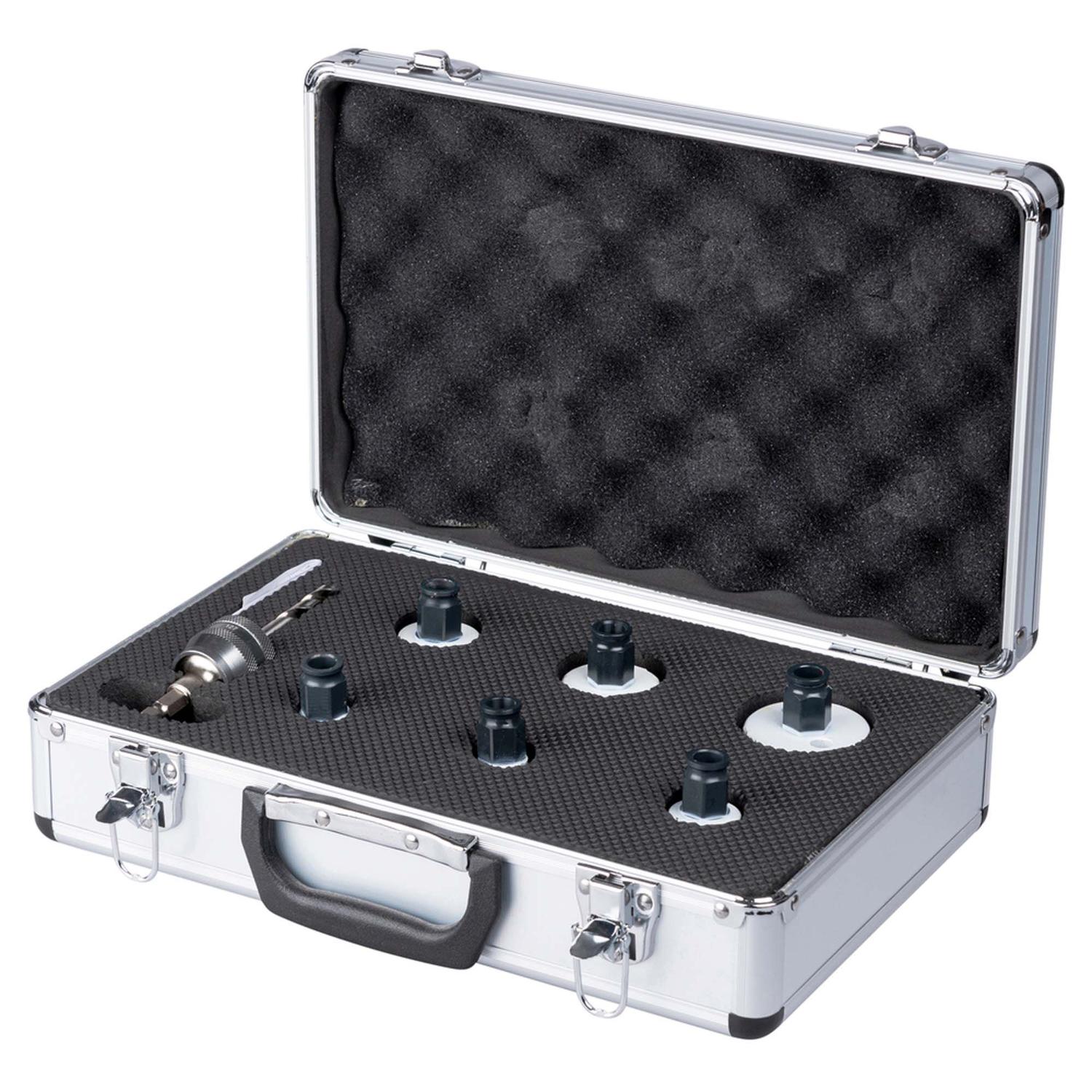Set Sierras Copa Ezychange Bi - metal HSS 8% Co 7 Pzas - Makita - Herram.cl