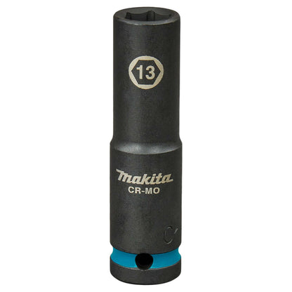 Dado De Impacto Largo 1/2''13mm Impact Black - Makita - Herram.cl