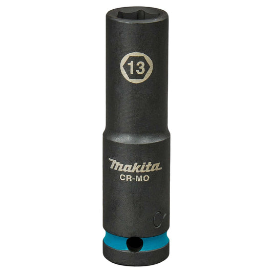 Dado De Impacto Largo 1/2''13mm Impact Black - Makita - Herram.cl