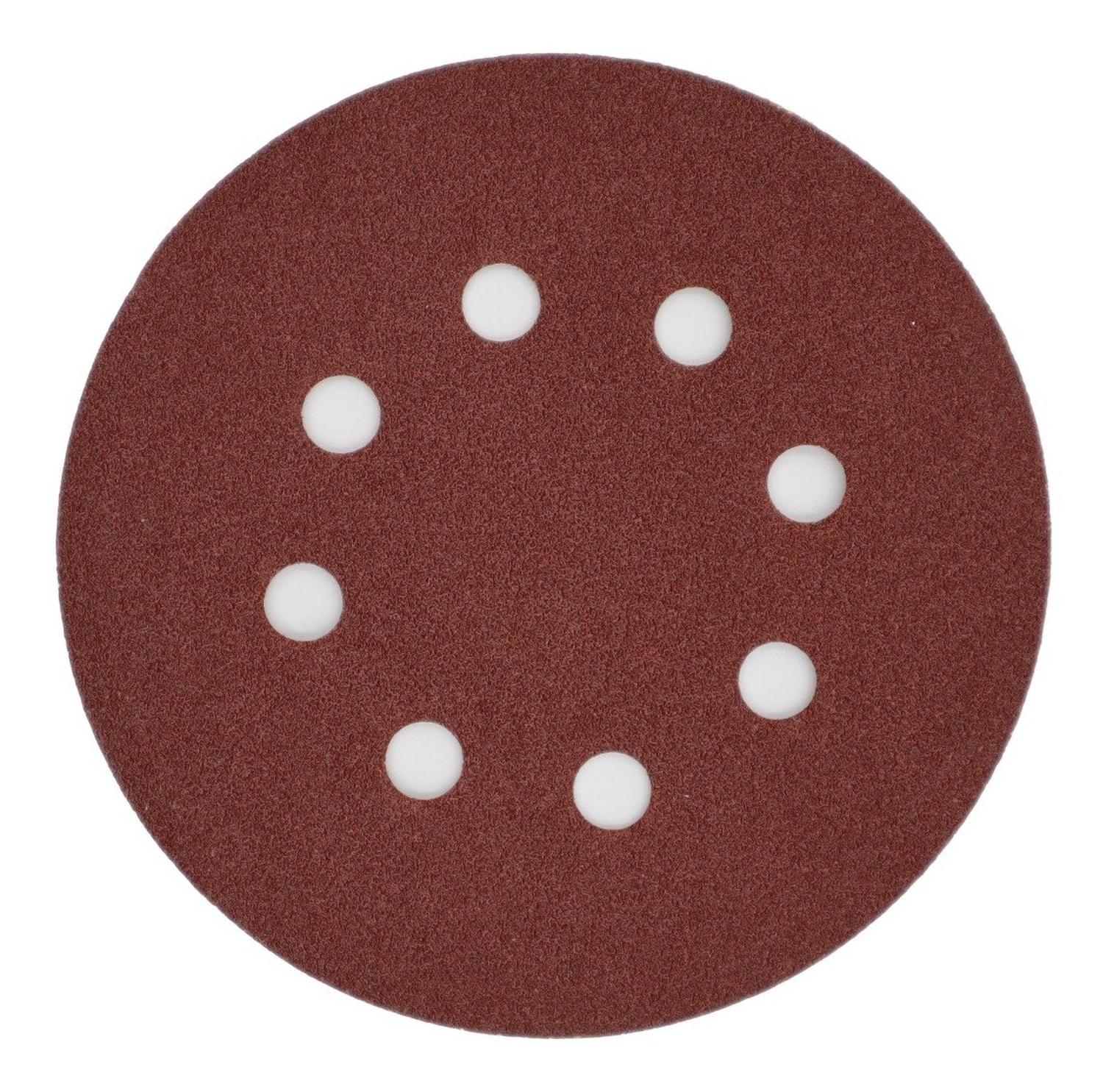 Pack 10 Discos Lija Con Velcro 125mm (5'') G100 - Makita - Herram.cl