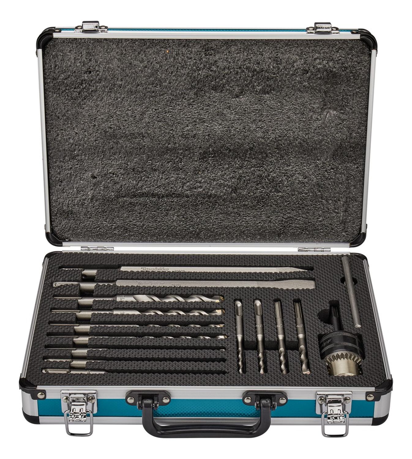 Set 14 Pzs Cinceles, Puntos Y Brocas SDS - Plus Makita D - 71174 - Herram.cl