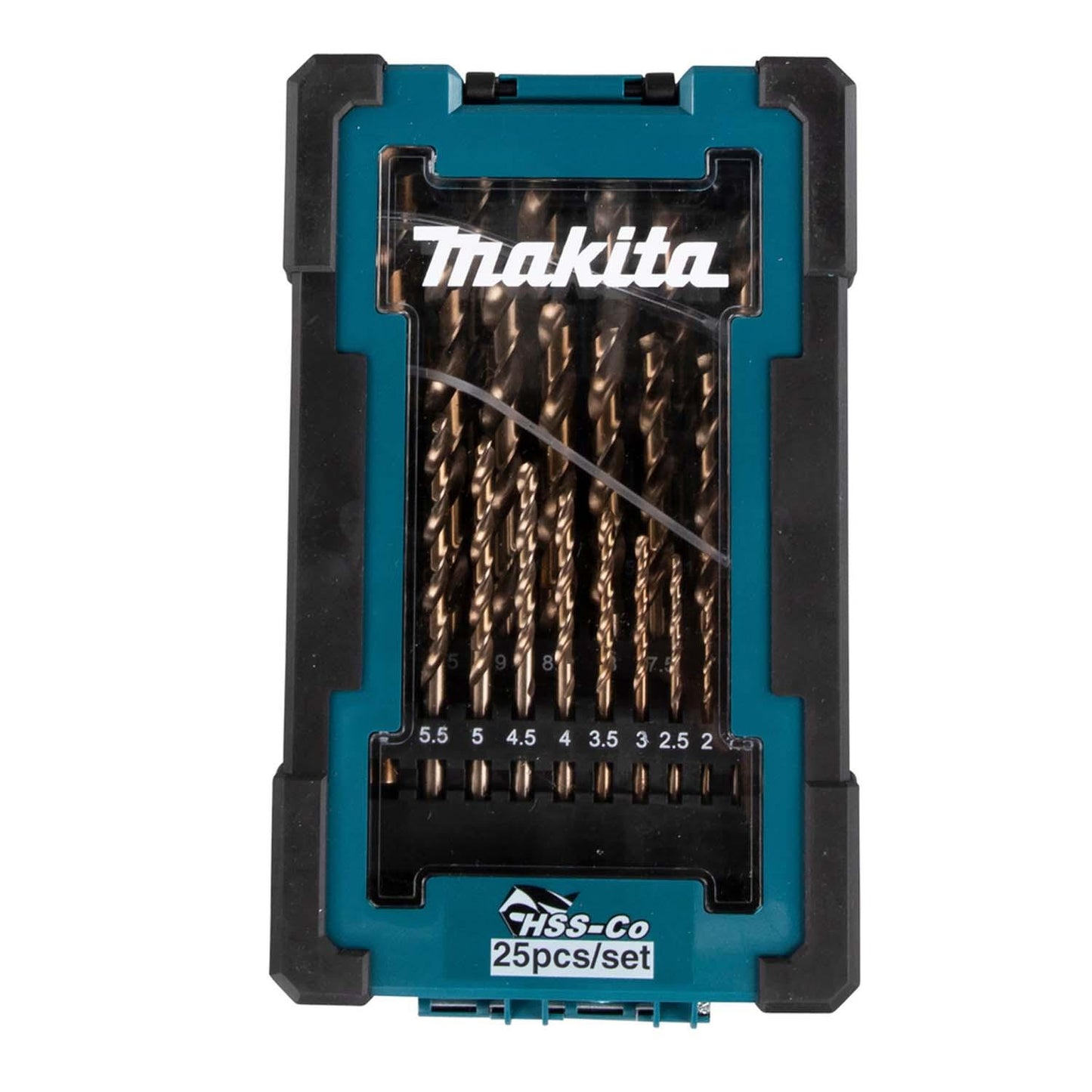 Juego de Brocas Para Metal HSS - CO 1 - 13mm 25 Pzas - Makita - Herram.cl