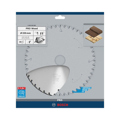 Disco de Sierra PRO Wood 9 - 1/4''x2,5x25mm 40 D - Bosch - Herram.cl