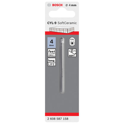 Broca Para Ceramina y Azulejos 4mm - Bosch - Herram.cl