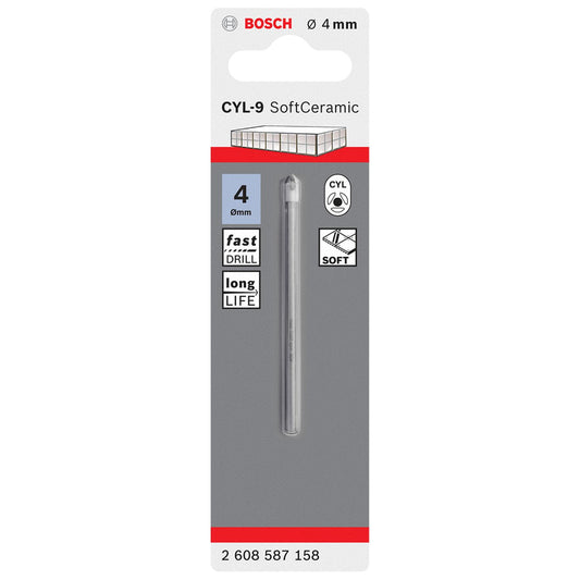 Broca Para Ceramina y Azulejos 4mm - Bosch - Herram.cl