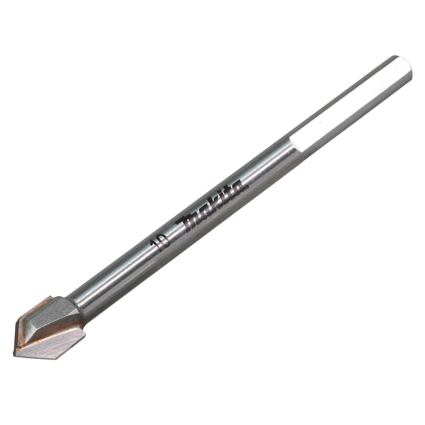 Broca Para Vidrio y Baldosas 10x96mm (Toma 3 Caras) - Makita - Herram.cl