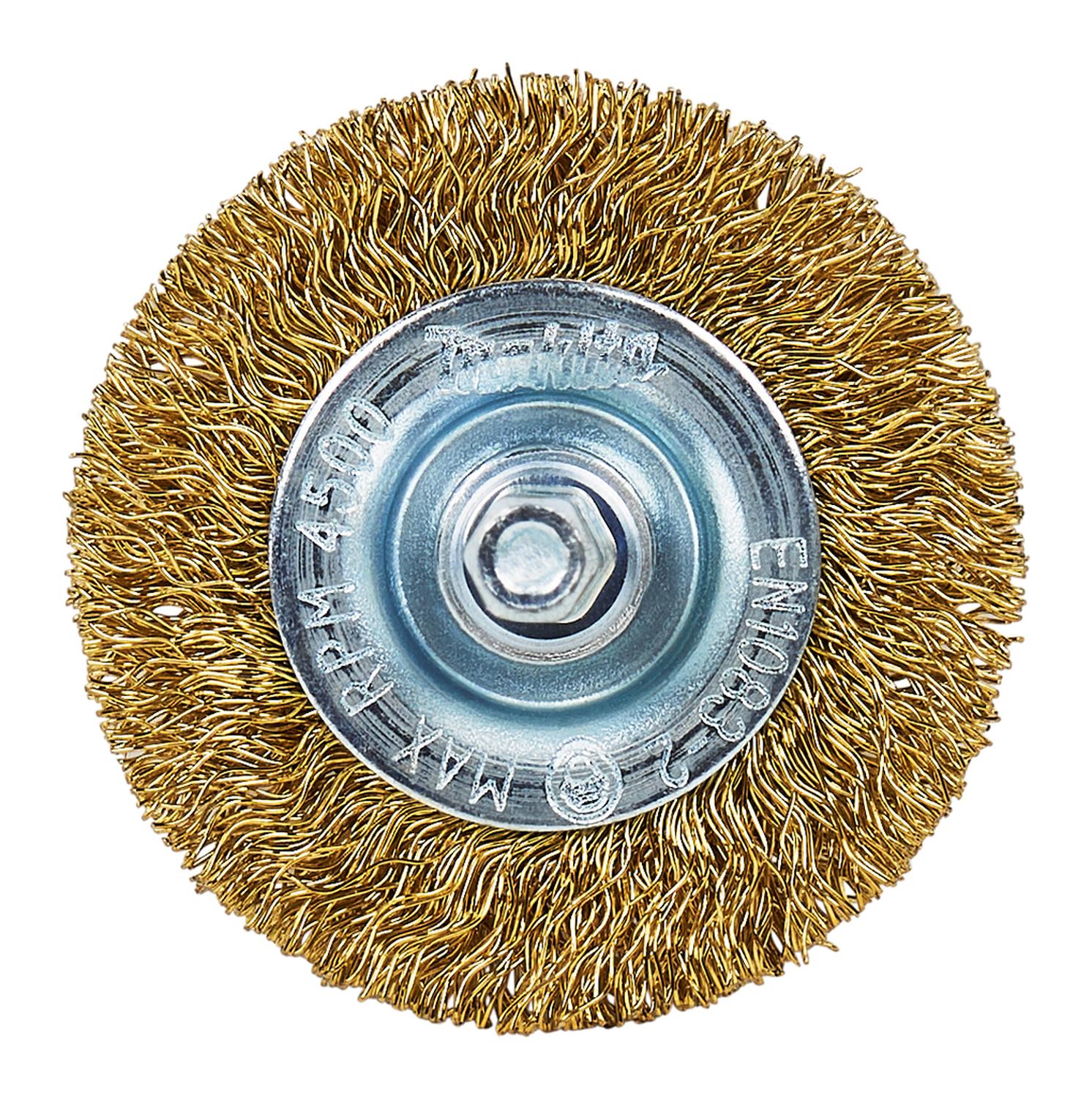 Grata Circular Latón Ondulado 50mm (2'') Toma 1/4'' - Makita - Herram.cl