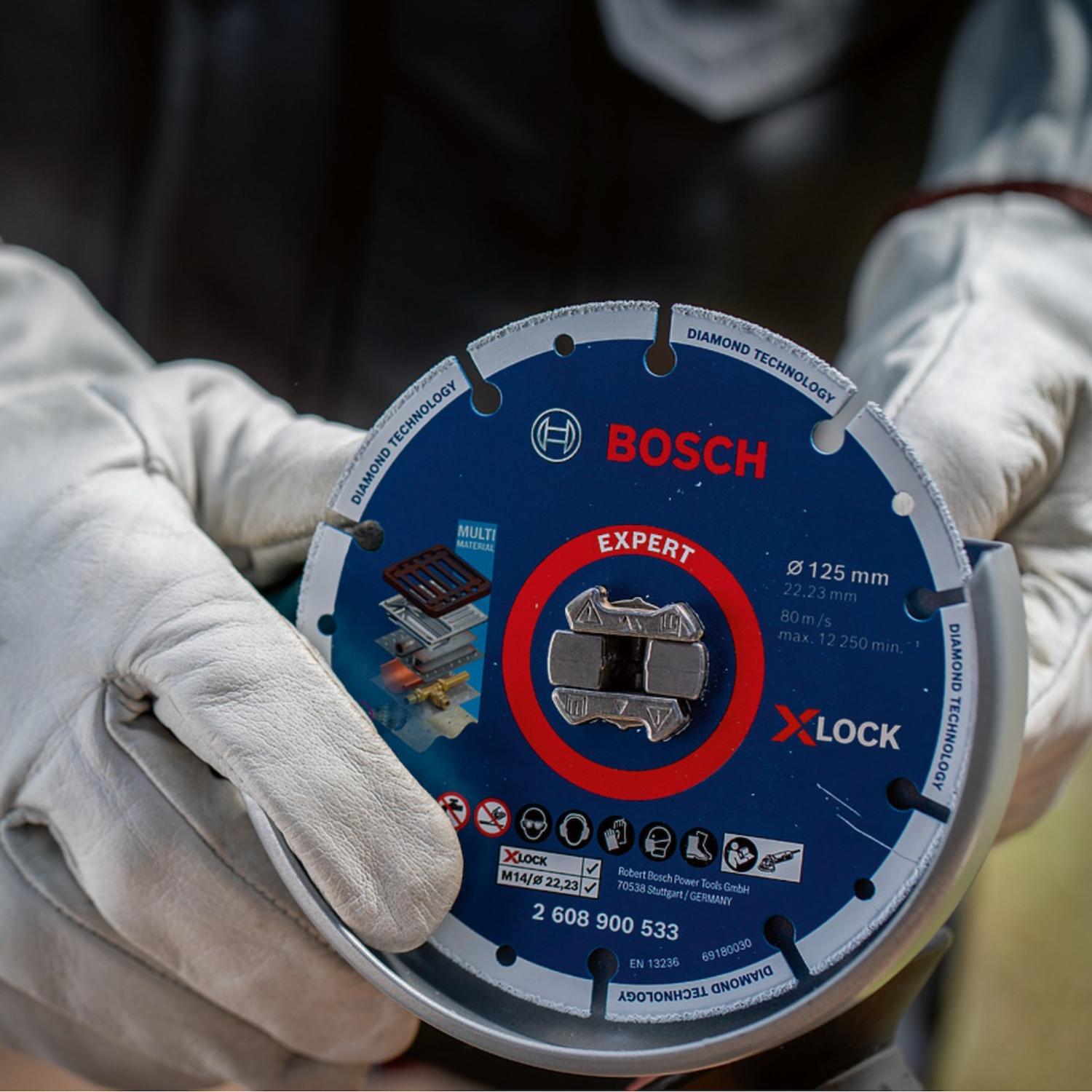 Disco Diamantado Expert Para Metal 115mm X - lock - Bosch - Herram.cl